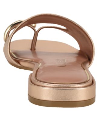 Women's Tablita Ornamented Toe Loop Flat Sandal