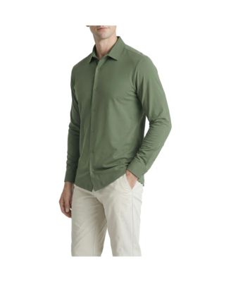 Men's Office-Leisure Collection Cool Tech Seamless Long Sleeve Shirt