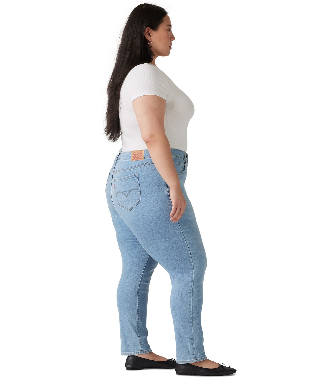 Levi's Women's 311 Mid Rise Shaping Skinny Jeans view 3 — MAYCSS fashion products