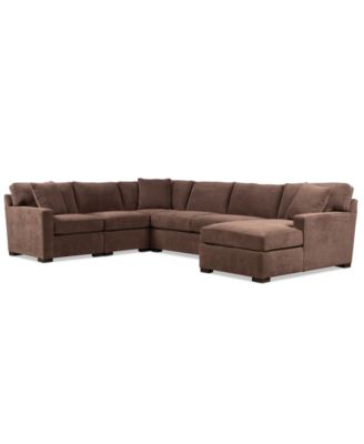 Radley 5-Pc. Fabric Chaise Sectional Sofa with Corner Piece