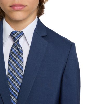 Boys' 8-20 Suit Jacket, Pant, Shirt and Tie, 4-Piece Set