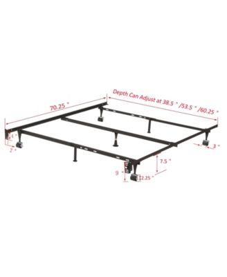 Twin Metal Bed Frame Center Support