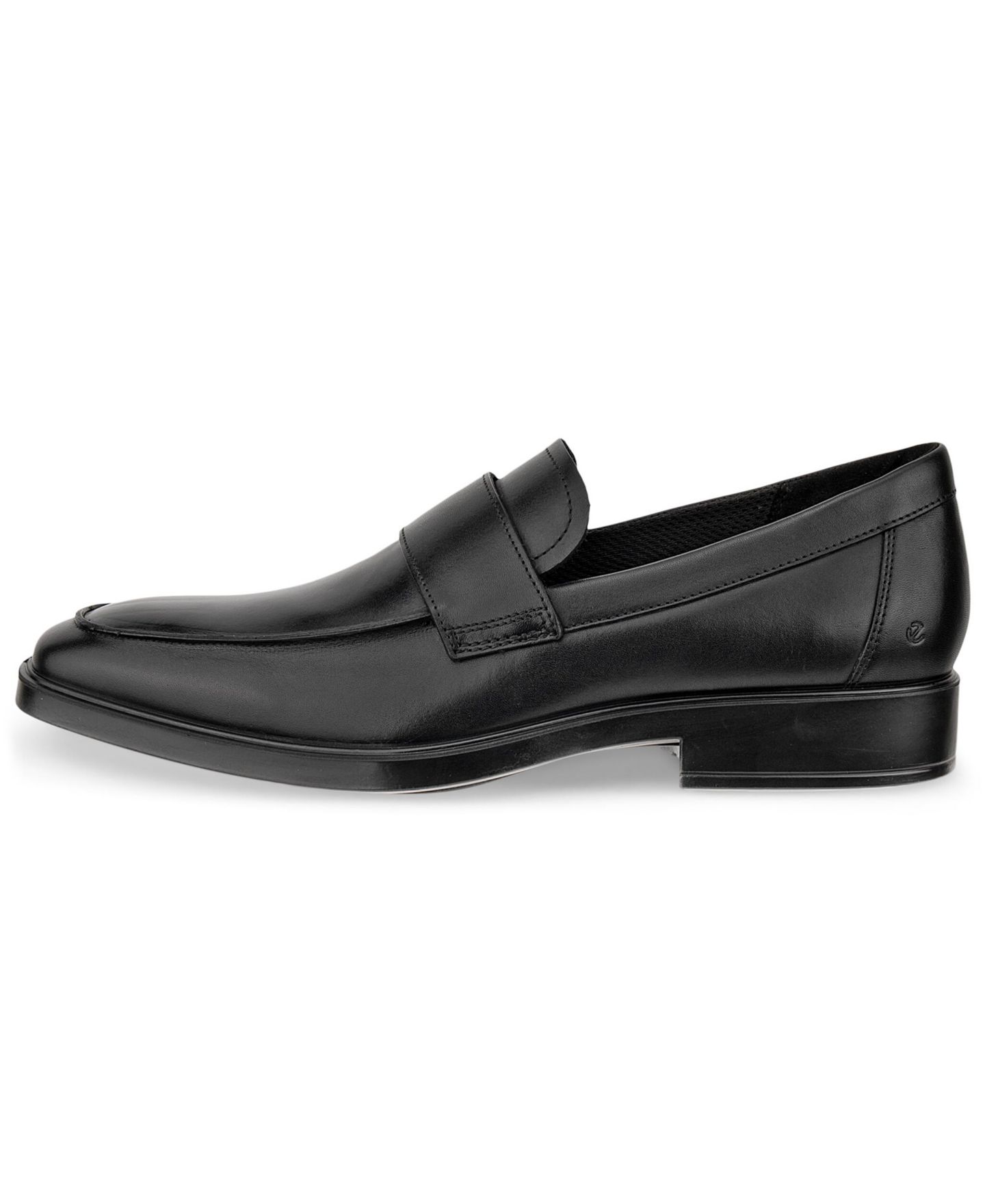 Мужские туфли Ecco Slip-On Penny Strap, цвет: Чёрный — фото 6