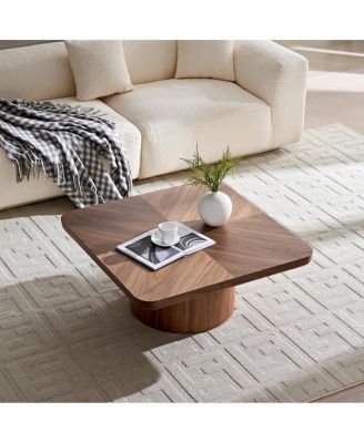 Square Coffee Table, Modern Design for Living Room Use