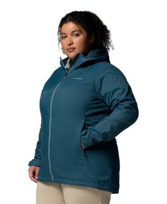 Plus Size Hooded Jacket