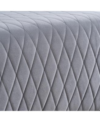 Velvet High-Back Accent Chair