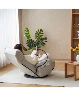 Streamdale  Ergonomic Lounge Chair with Foldable Arms