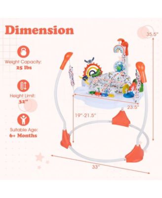 Toddler Activity Center Jumper with Lights & Music Toys