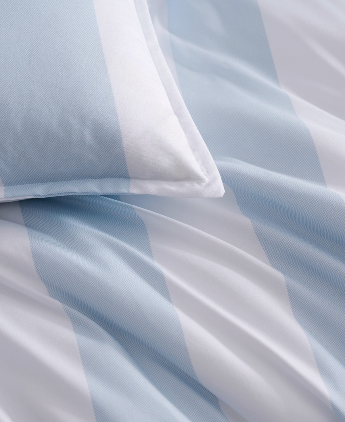 Tommy Hilfiger Berkeley Stripe Washed Microfiber -Pc. Comforter Set