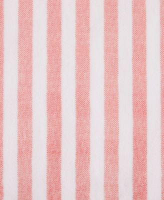 Laguna Beach Stripe Printed Plush Throw, 70" x 50"
