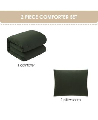 Anaya Solid 3-Pc. Comforter Set, Queen