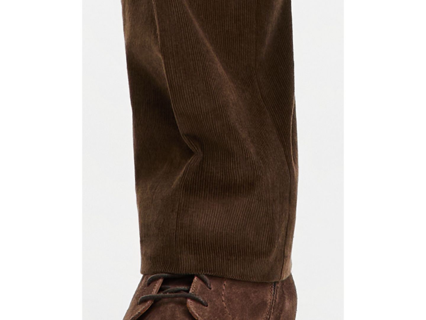 Мужские брюки Tommy Hilfiger Modern-Fit Solid Corduroy, цвет: Коричневый — фото 4
