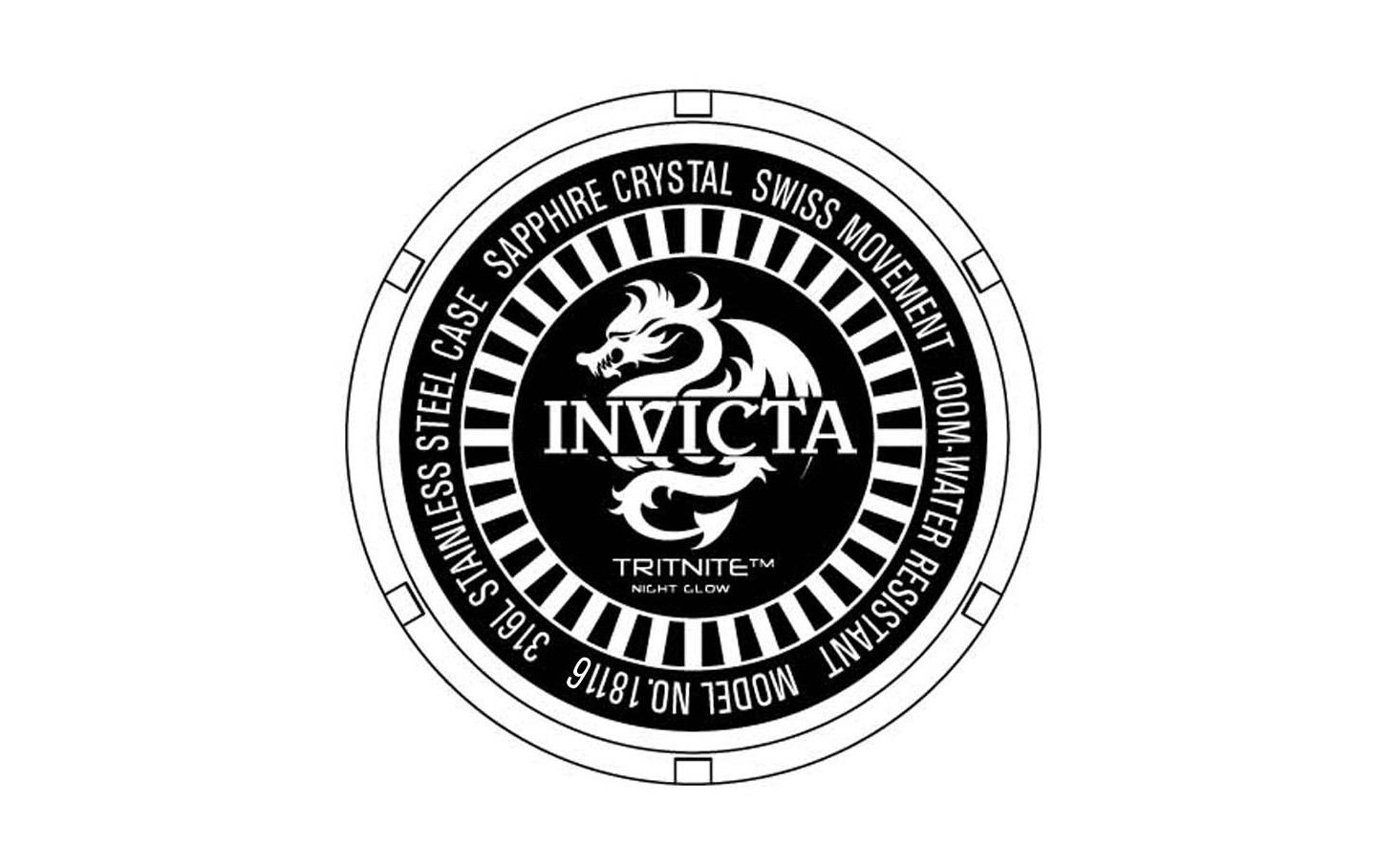 Мужские часы Invicta 18116 Specialty Quartz Dial, цвет: Коричневый — фото 3