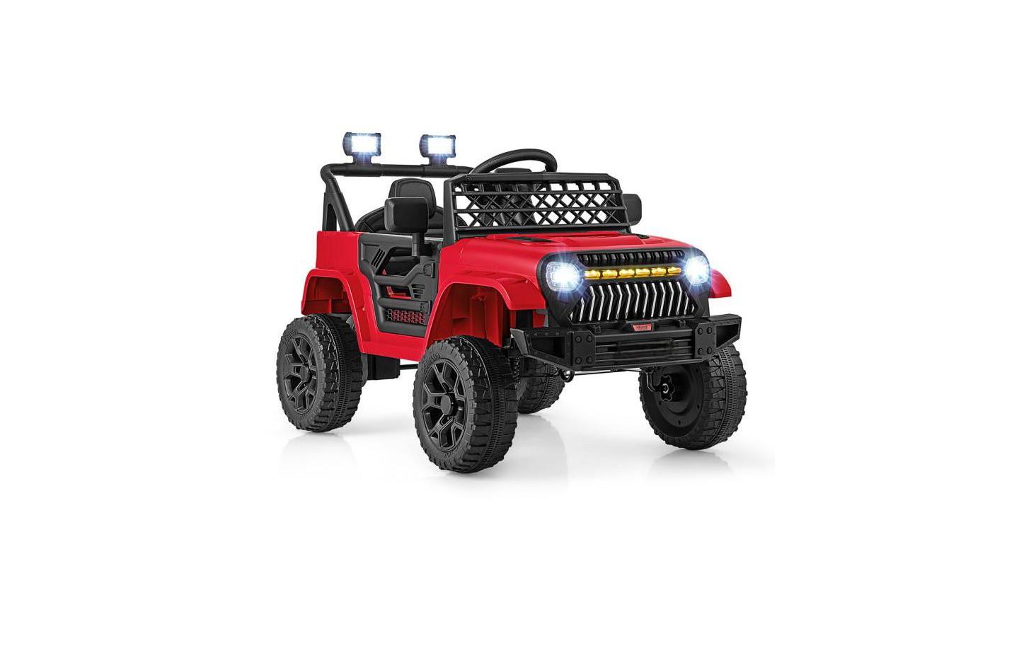 Детская игрушка HONGGE Kids' Ride-On Truck with Parental Remote Control and Dual Motors, Ages 3+, цвет: Красный — фото 2