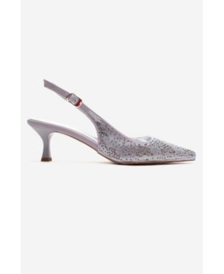 Women's Nella Embellished Slingback Pointed Toe Pump