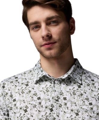 Men's Parsons Printed Short-Sleeve Polo Shirt