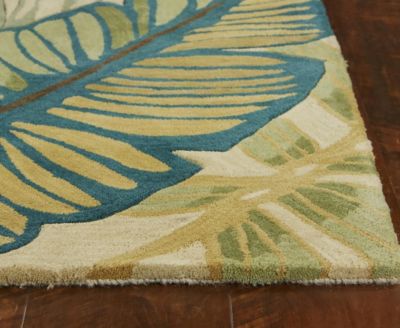 Sparta Nassau 3154 Ivory/Teal 2'6" x 10' Runner Area Rug