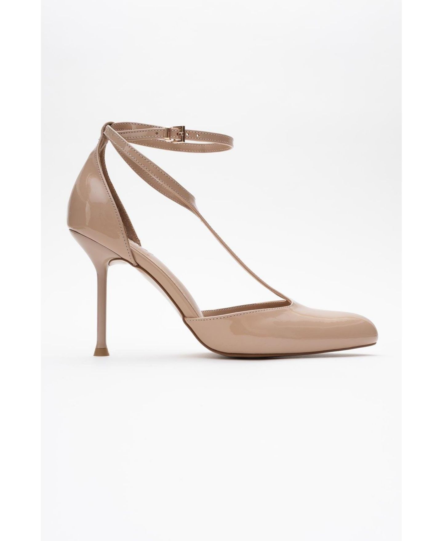 Женские туфли Prologue Shoes Jon T Strap Pump (Women), цвет: Бежевый лаковый — фото 2