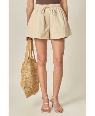 Women's Cotton Flare Shorts