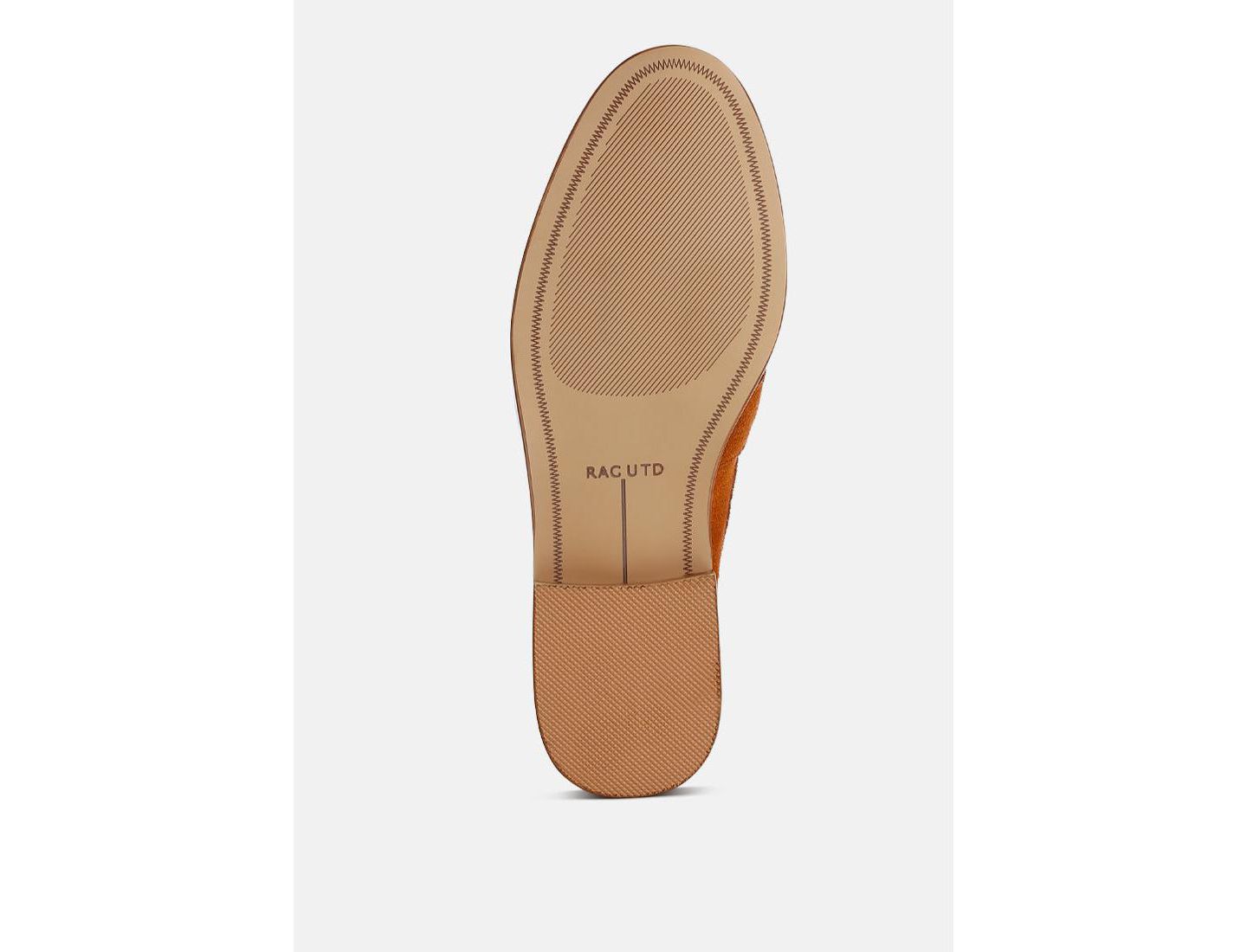 Женские туфли Rag & Co Rhone Tassels Detail Suede, цвет: Бежевый / Хаки — фото 7