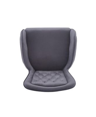 Velvet Counter Height Bar Stools (Set of 2) with Golden Legs