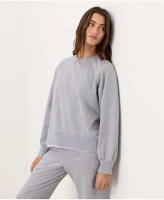 Women's Organic Cotton CloudKnit Raglan Crew Sweatshirts