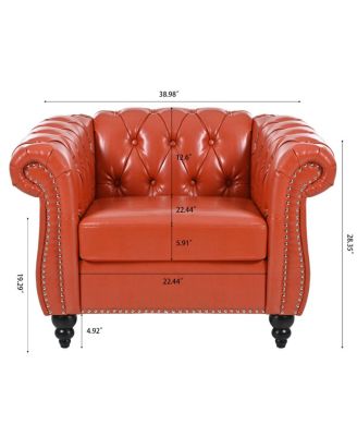 Streamdale  Furniture 1 Seater Sofa For Living Room