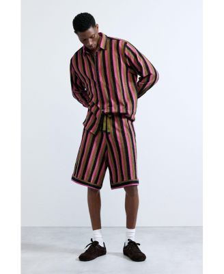 Men's Two-tone striped shirt