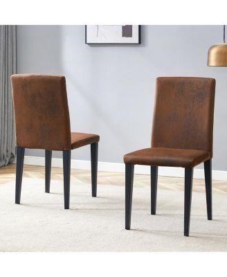 Streamdale Minimalist Tech Cloth Accent Chair with Sturdy Metal Legs