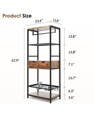 3-Height Adjustable Raised Dog Bowls – Feeding Station with Storage Shelves