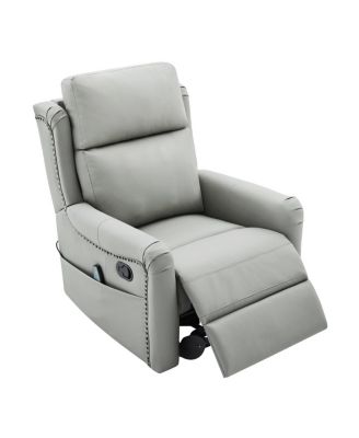 Streamdale Modern 8-Point Massage Recliner with Heat & Storage