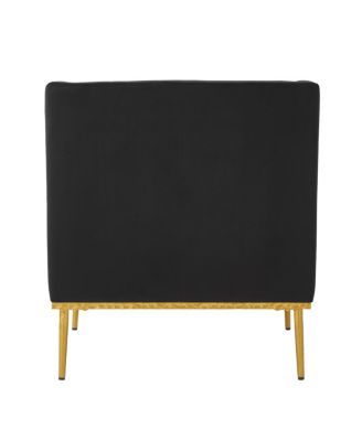 Modern Velvet Accent Armchair