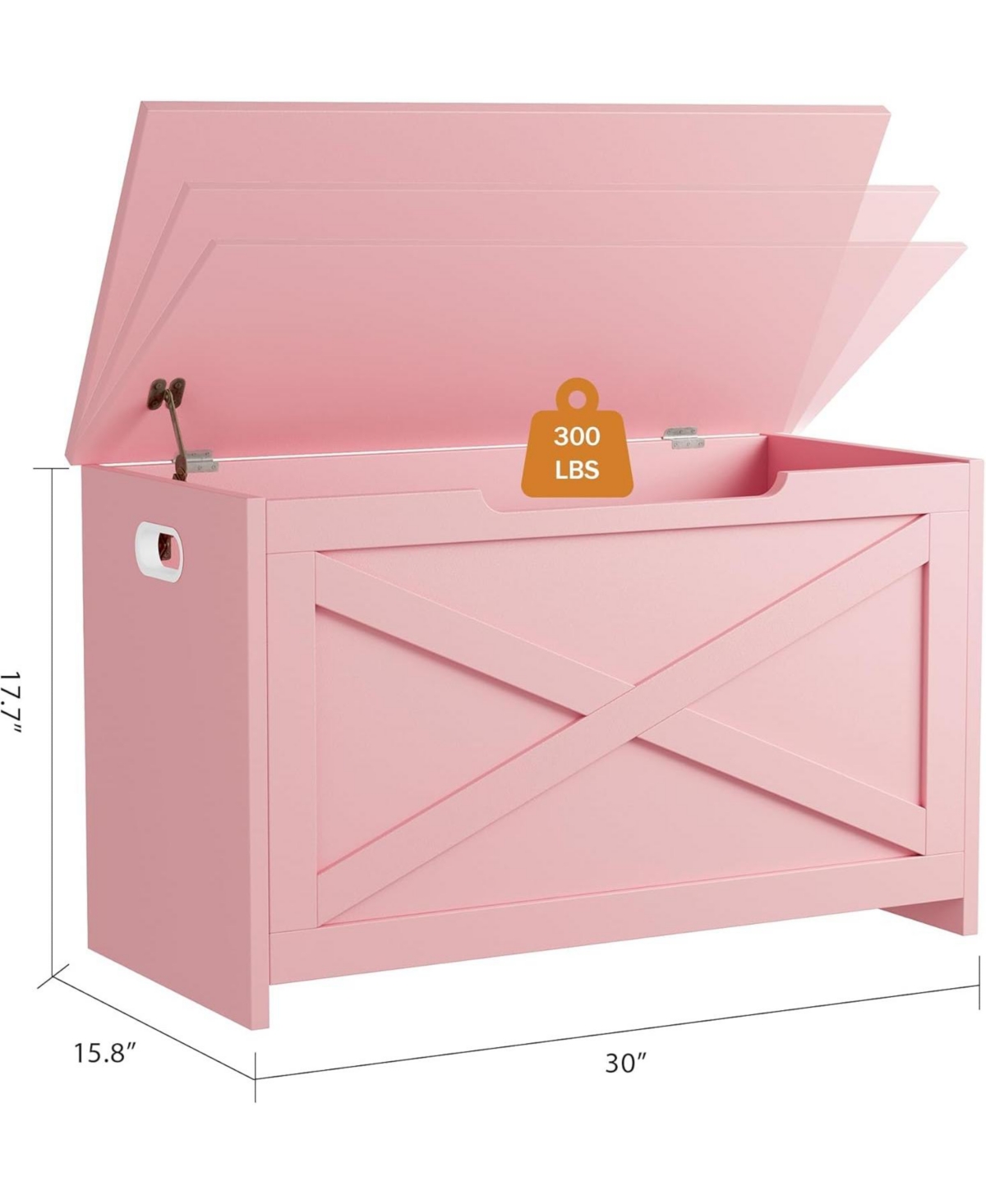 gaomon Farmhouse Wooden Storage Chest