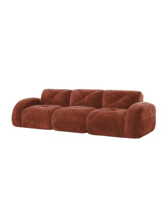 Streamdale Boneless Tufted Velvet Modular Sectional Sofa