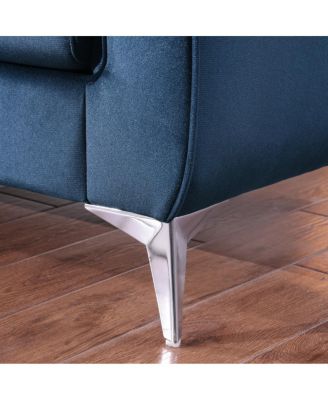 Chesterfield & Stanford Sofas: Tufted, Scroll Arm/Back