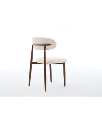  Dining Chairs Set of 2, Modern Fabric Upholstered Kitchen Chairs