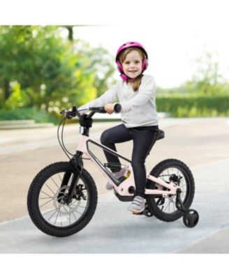 16 Inch Kids Bike Lightweight with Detachable Training Wheels-4-7 Years