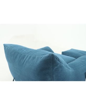  Oversized Comfy Bean Bag Chair for Adults - Lazy Sofa for Bedroom & Dorm