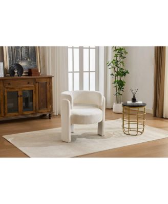  Modern Boucle Accent Armchair