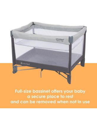 Kids Trend Comet Quick-Fold Playard with Hanging Bassinet