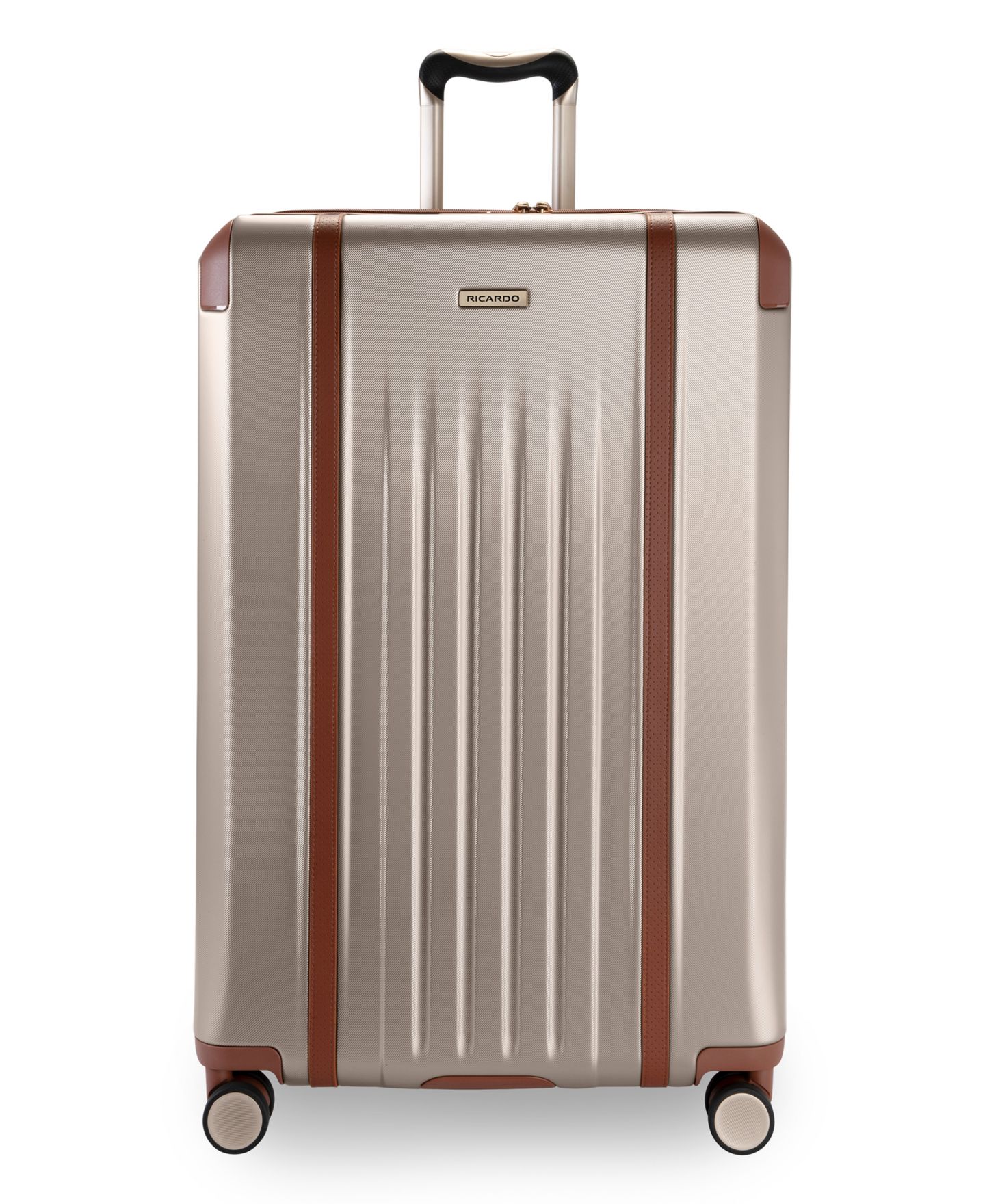 Чемодан Ricardo Montecito 2.0 Large Hardside Check-In Spinner Suitcase, цвет: Шампань — фото 1