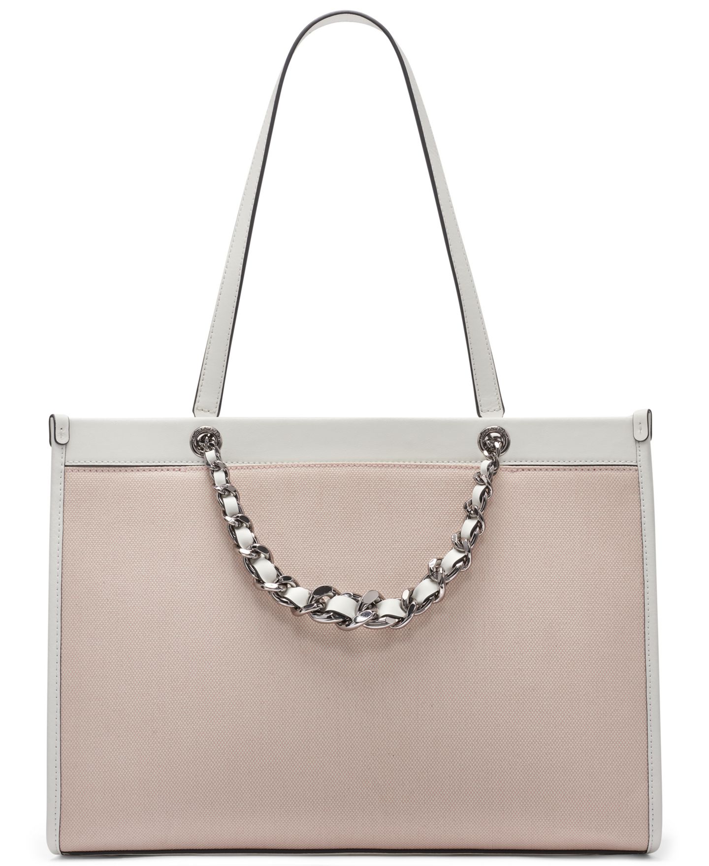 Женская сумка KARL LAGERFELD PARIS Savoie Large Tote Handbag, цвет: Светлый розовый — фото 2
