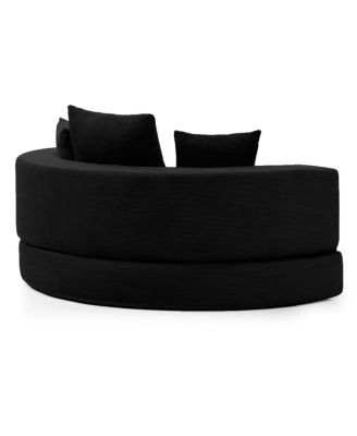 Convertible Sofa Couch Bed, Multi-functional, Adjustable Futon for Apartment