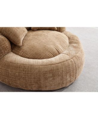 Streamdale Foam Bean Bag Chair w/ Soft Chenille Cover