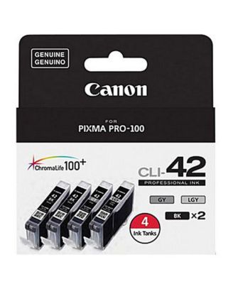 CLI-42 Color 4 Ink Value Pack for PIXMA PRO-100 Printer