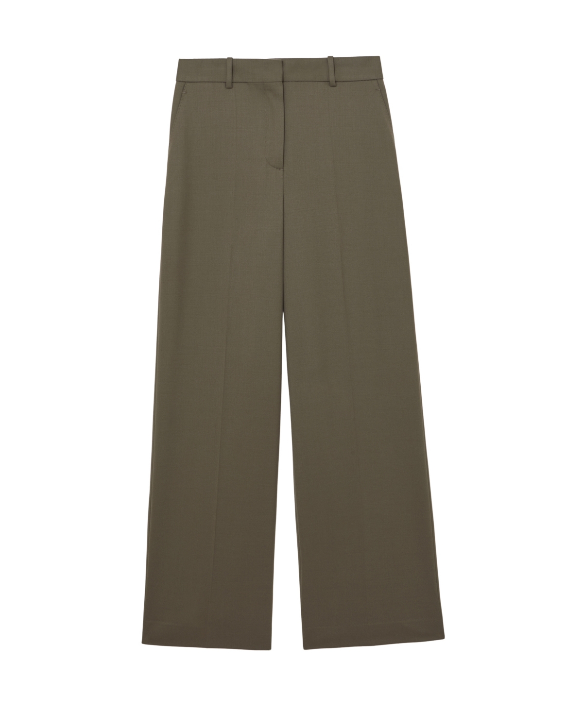 Reiss Women's Wool-Blend Wide-Leg Suit Pants