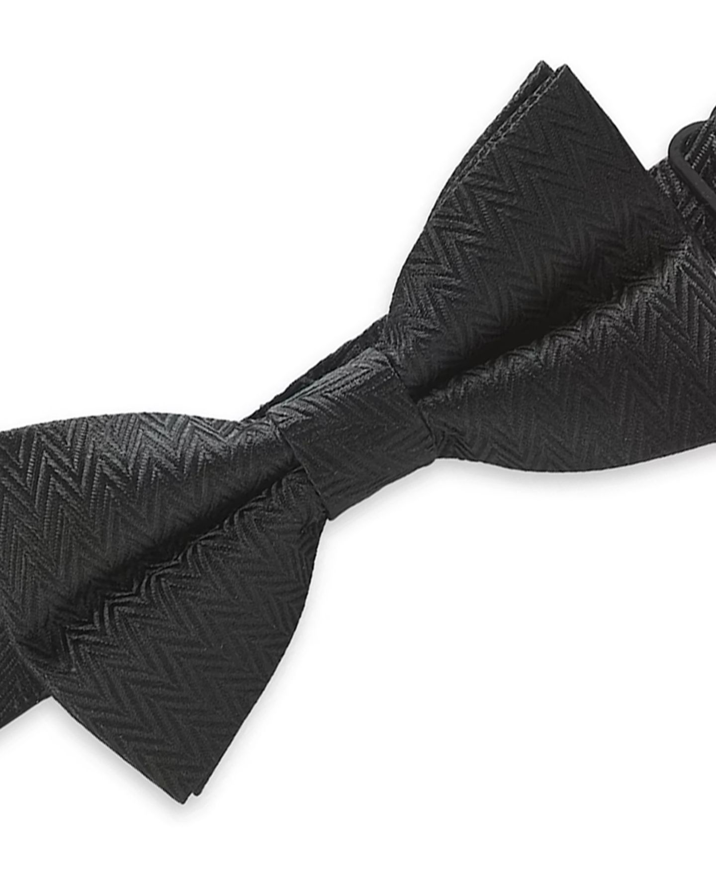 Мужская галстук-бабочка Karl Lagerfeld Paris Chevron, цвет: Чёрный — фото 3