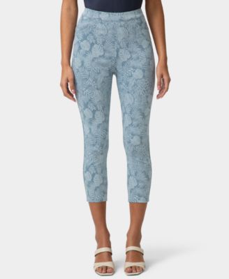 Women's Ultra Soft Denim High-Waist Capri Sleepwear Pant