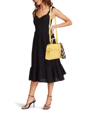 Belted Small Satchel Bag