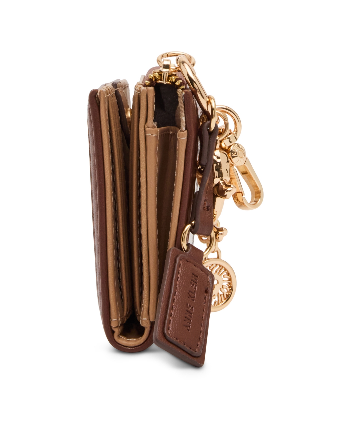 Anne Klein Mini Bifold Charm Wallet